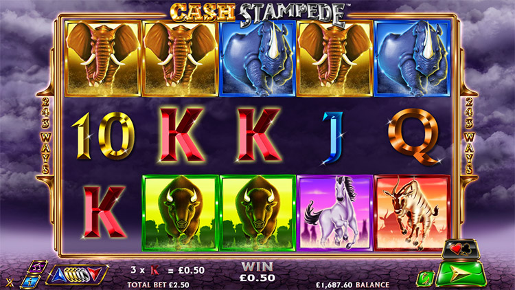 Cash Stampede Slots SpinGenie