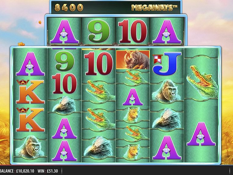 Raging Rhino Megaways Slot